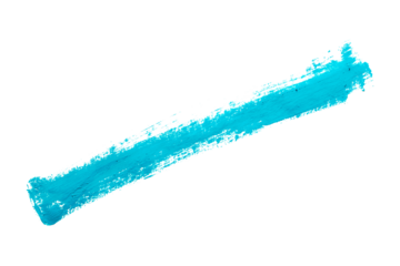 light blue brush isolated on transparent background blue watercolor,png