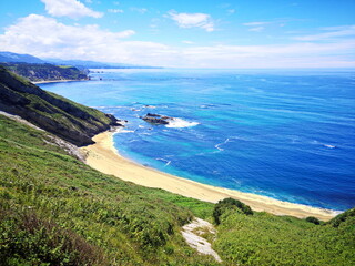 photographs for promotion and advertising of the Cabo Vidio area, Asturias, Spain, tourist destination and vacation spot,