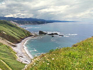 photographs for promotion and advertising of the Cabo Vidio area, Asturias, Spain, tourist destination and vacation spot,