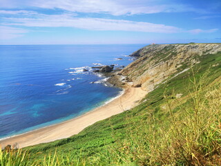 photographs for promotion and advertising of the Cabo Vidio area, Asturias, Spain, tourist destination and vacation spot,