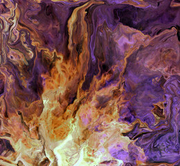 Hand painted with acrylic. Abstract art background. Acrylic painting on canvas.Liquid acrylic.Color texture. Modern Art. Modern Art. Colorful canvas.