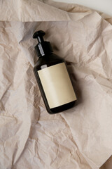 soap or cream  bottle mockup , add your own logo or text.