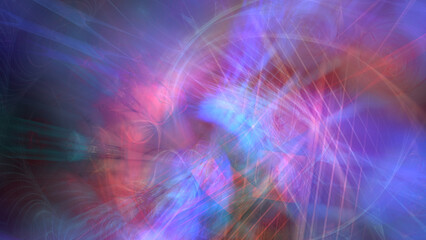 Grafisches Fraktal Element für digitale Hintergründe und Design