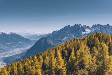 landscape in the mountains