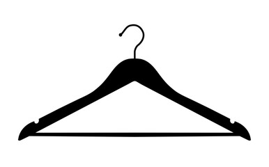 Clothes hangar hook Vector Icon