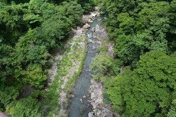 Obraz premium 三峰川