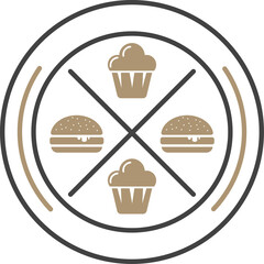 Vintage Retro Logo isolated on transparent background