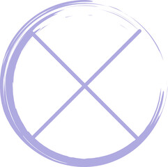 feminine logo isolated on transparent background