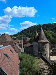 Fototapeta na wymiar Besançon, August 2022 - Visit the beautiful city of Besançon
