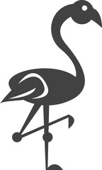 animal silhouette isolated on transparent background