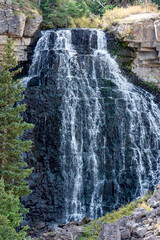 Rustic Falls - Waterfall Along Glen Creek near Mammoth Hot Springs