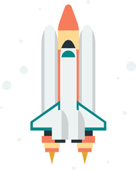 Business icon isolated on transparent background