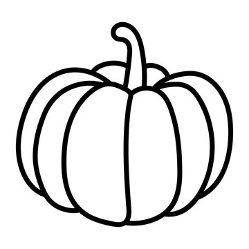 pumpkin outline