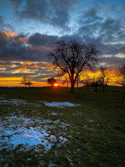 Obraz premium Sonne und Dunkelheit