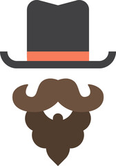 Party icon isolated on transparent background