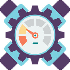 Construction icon isolated on transparent background