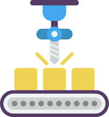 Construction icon isolated on transparent background