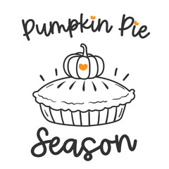 autumn pumpkin pie