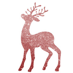 glitter deer
