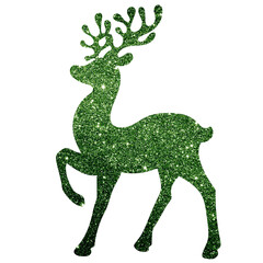 glitter deer