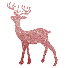 glitter deer
