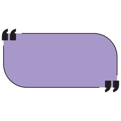 quote box text template design