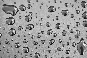 Trama, gris, gotas
