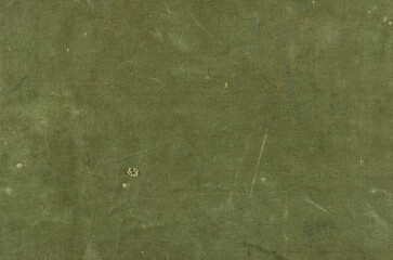 Olive green army background texture with scratches ans rips