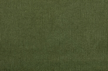 Olive green army background cotton texture