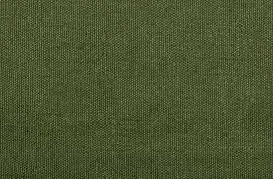 Olive green army background cotton texture