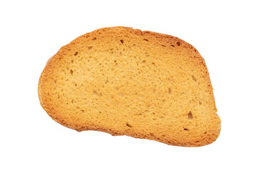 Bread isolated on white background.