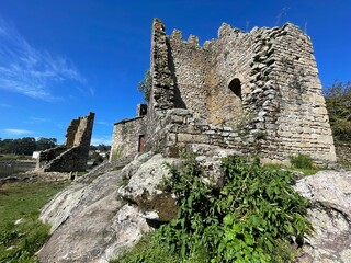 Ruins of the castle Catoira