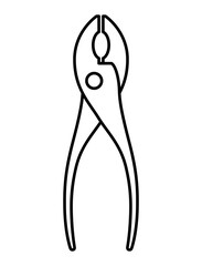 Craftsman tool icon. Technician tool sign and symbol.