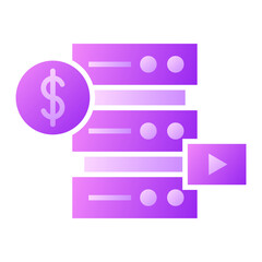 Obraz premium Hosting Services Icon