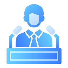 Conference Speaker Icon