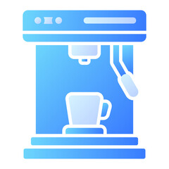 Obraz premium Coffee Machine Icon