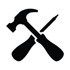 Craftsman tool icon. Technician tool sign and symbol.