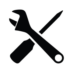 Craftsman tool icon. Technician tool sign and symbol.