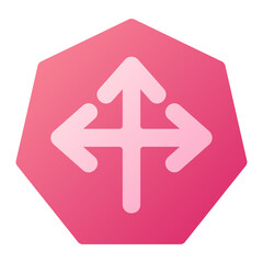 Fototapeta premium Junction Icon