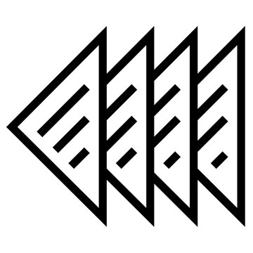recommend clip art: Toast food bread - outline icon