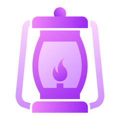 Fototapeta premium Lantern Icon
