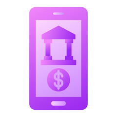 Mobile Banking Icon