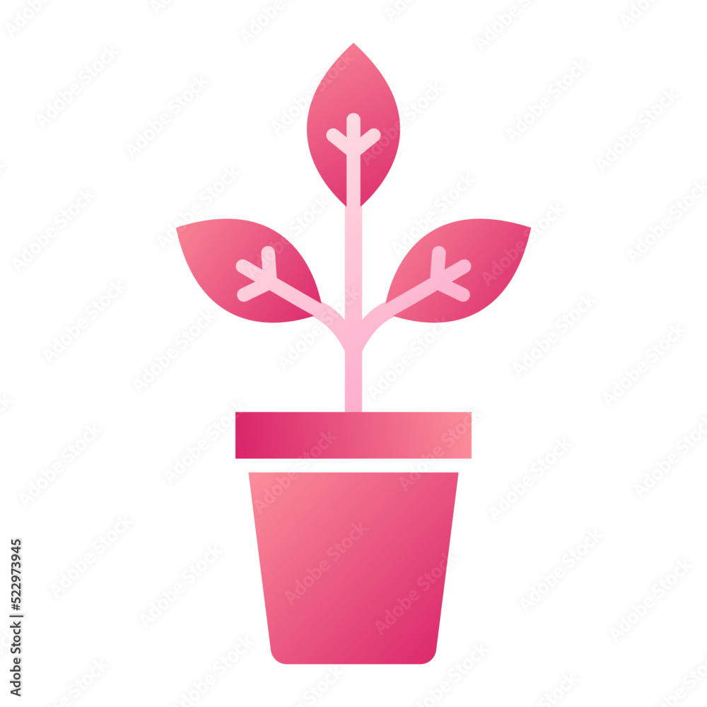 Wall mural Plant Icon