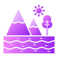 Lake Icon