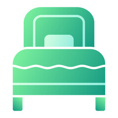 Single Bed Icon