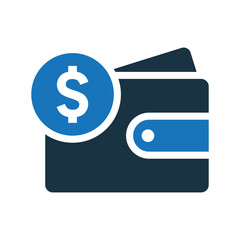 Payment method icon. Simple editable vector graphics.