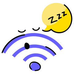 Slow wifi sticker is up for premium use 