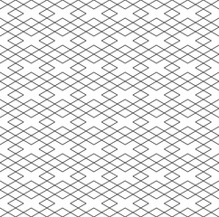 Seamless geometric pattern. Black color. Thin lines.