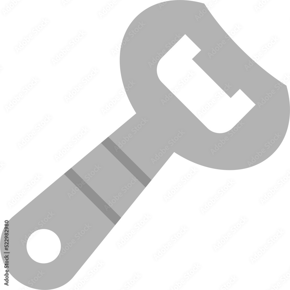 Poster bottle opener icon