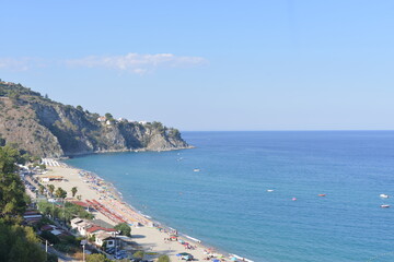 Obraz premium Caminia - Paesaggio Marino in Calabria - Italia